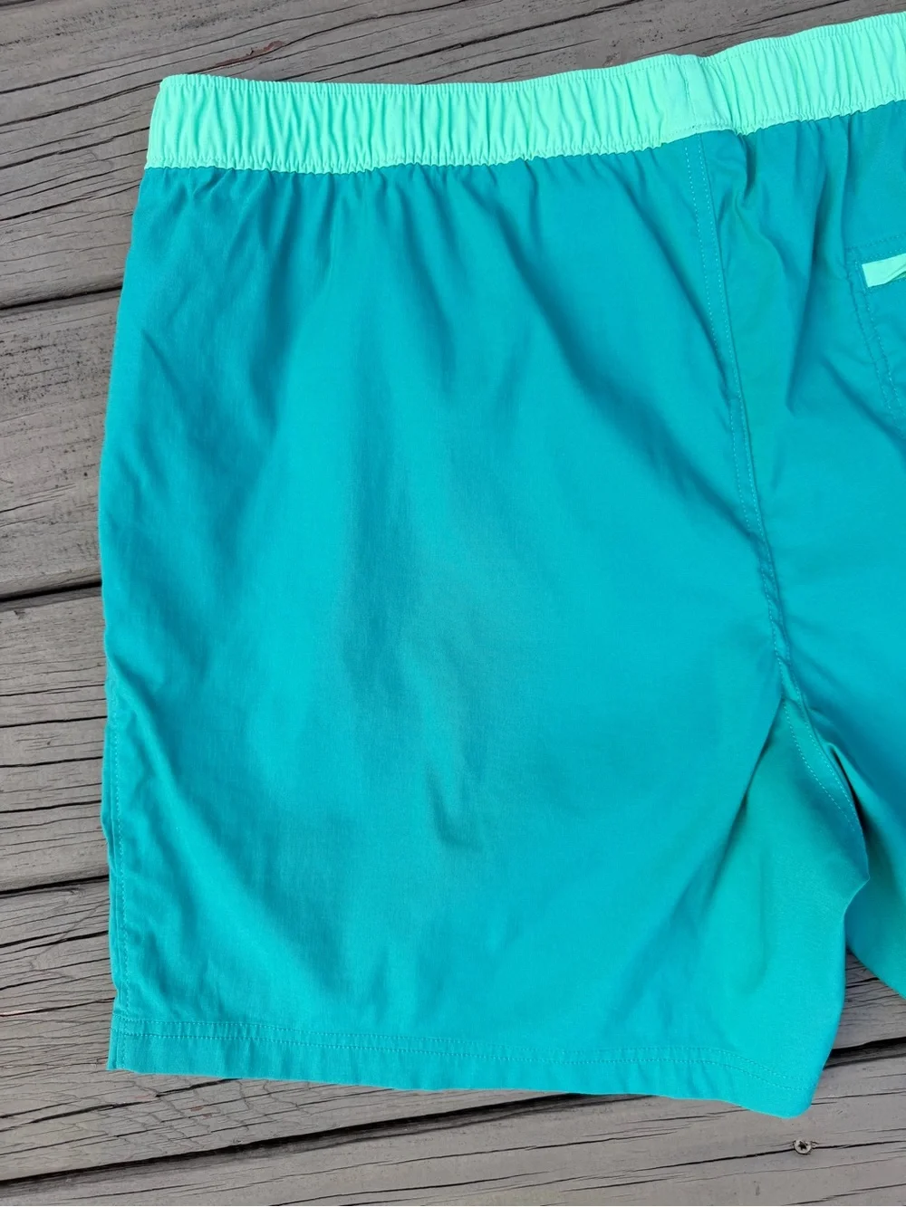 The North Face Class V Pull-On Shorts in Green Mist side XXL